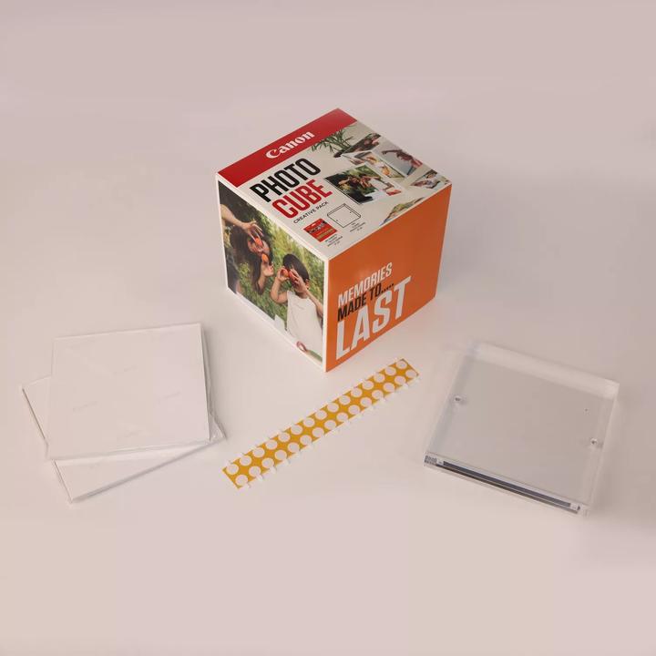 Actual product image Canon Photo Cube Creative Paper 5x5 orange (13 x 13 cm, 40 x)