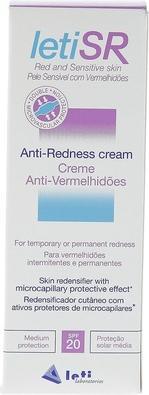 Label énergétique Leti LETISR Crème anti-rougeurs pour peaux sensibles, 40 ml Crème (40 ml)