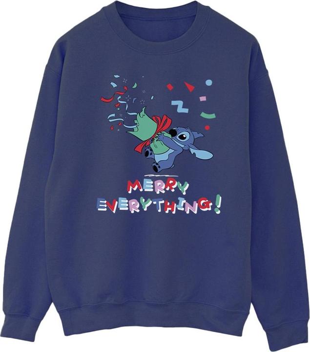 Immagine prodotto Disney Lilo And Stitch Stitch Merry Everything Felpa Uomo (S)