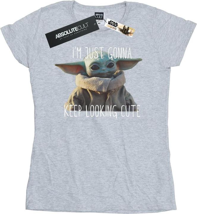 Produktbild Star Wars The Mandalorian Keep Looking Cute TShirt (S)