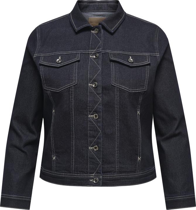 Actual product image Only Fly-away collar cuffs with button jacket denim jacket (44)