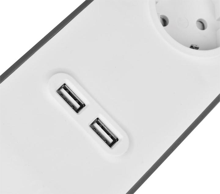 Actual product image Belkin BSV401VF2M (4 x, CEE 7/3, USB-A, 2 m)