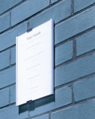 Image du produit Durable Plaque de porte Info Sign A3