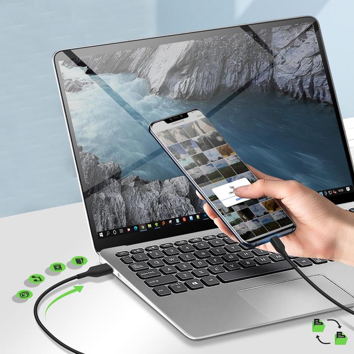 Actual product image Belkin USB A – USB C