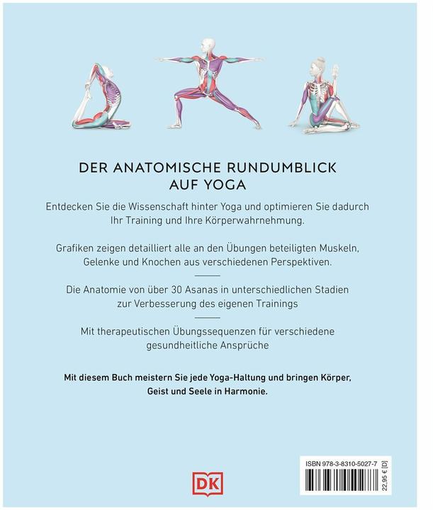 Actual product image Yoga verstehen - Die Anatomie der Yoga-Haltungen (German, Ann Swanson, 2024)