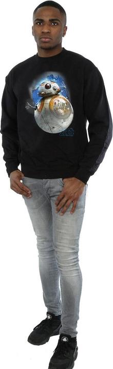 Actual product image Star Wars Mens The Last Jedi BB-8 Brushed Sweatshirt (XL)
