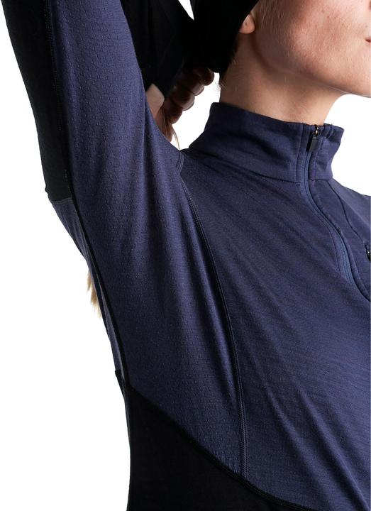 Produktbild Icebreaker Women Merino 200 Realfleece Descender LS Half Zip (L)