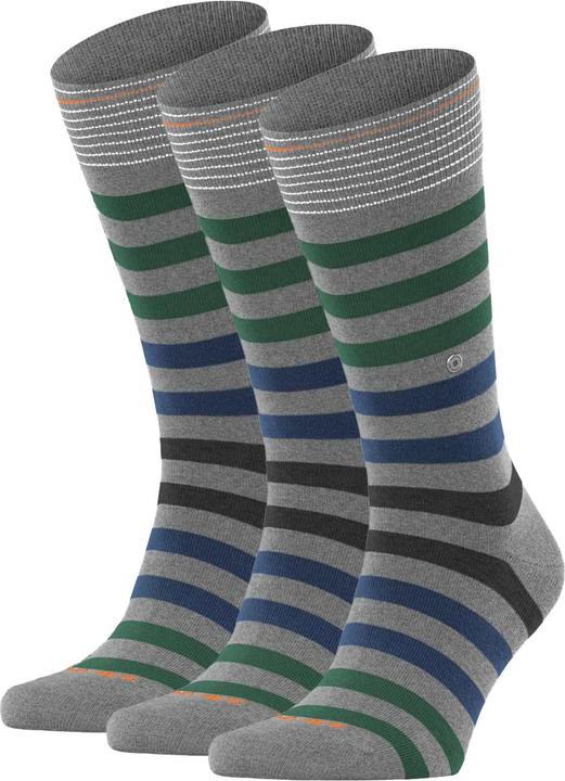 Burlington Socken Casual Bequem sitzend Blackpool - 20098 (3er Pack, 40 - 46)