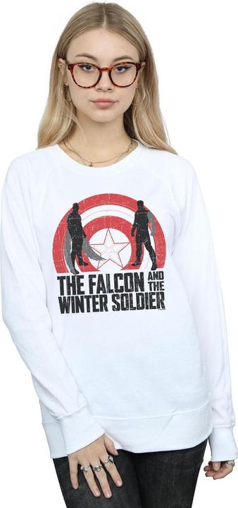 Produktbild The Falcon And The Winter Soldier Shield Silhouettes Sweatshirt (M)