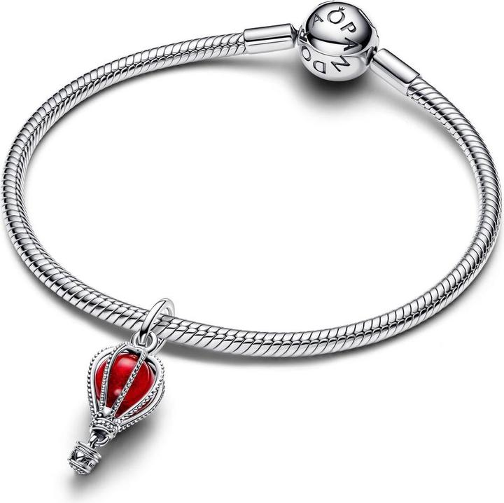 Image du produit Pandora Hot Air Balloon Murano Glass Dangle Charm (Argent sterling 925)