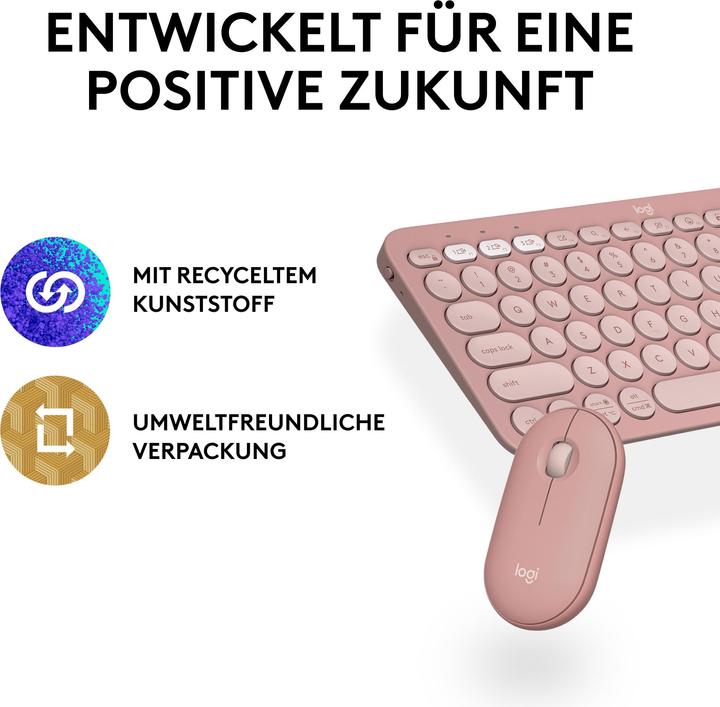 Actual product image Logitech Pebble 2 Combo (DE, Wireless)