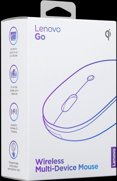 Actual product image Lenovo Go Wireless Multi-Device Mouse (Wireless)