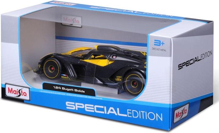 Immagine prodotto Maisto Bugatti Bolide, modellino giallo in scala 1:24