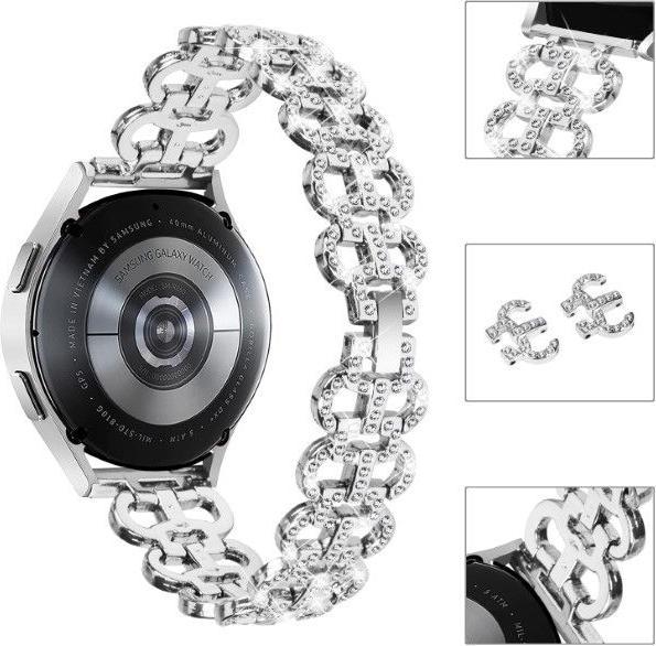 Produktbild MU Style UH Series Funkelsteine Metall Ersatz Armand (20 mm, Metalllegierung)