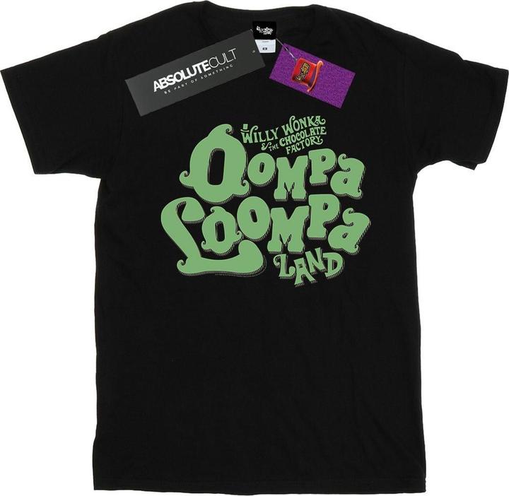 Actual product image Willy Wonka & the Chocolate Factory Mens Oompa Loompa Land T-Shirt (XXL)