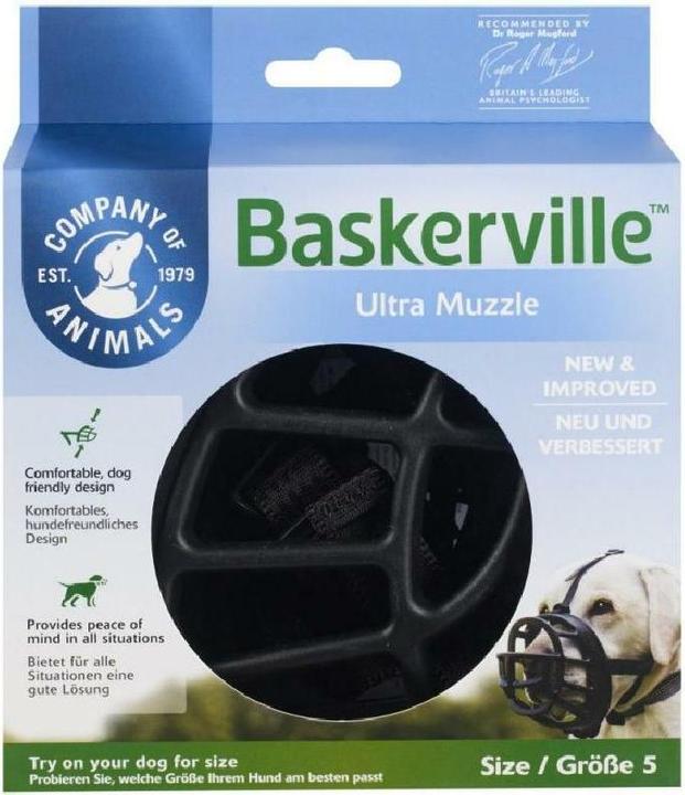 Actual product image Company of Animals Ultra muzzle Baskerville (5, Dog, General)