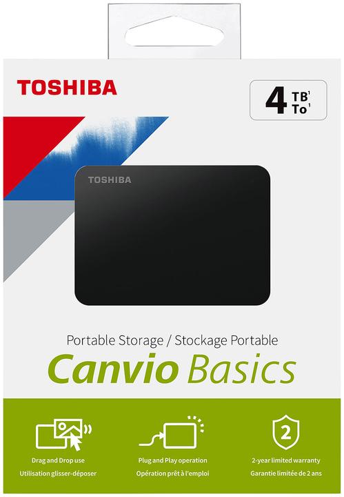 Image du produit Toshiba Canvio Basics (4 To)