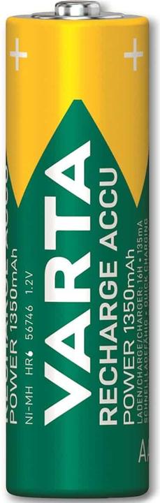 Actual product image Varta Recharge Accu Power (4 pcs., AA, 1350 mAh)
