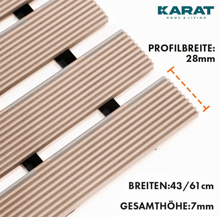 Actual product image Karat Bath mat (43 x 150 cm)