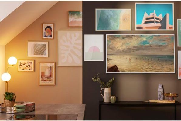 Actual product image Samsung The Frame GQ50LS03BGU (50", LS03BG, QLED, 4K, 2023)