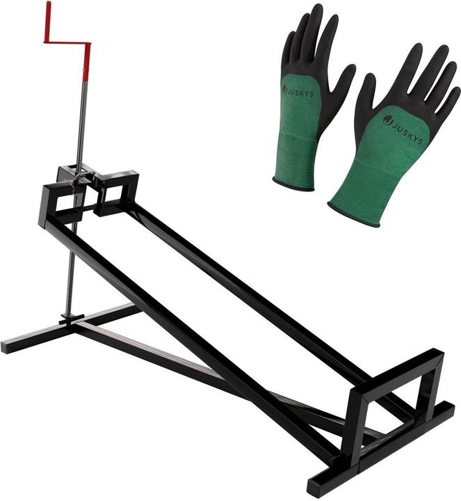 Image du produit Juskys Levier de tracteur de pelouse avec gants (Tracteur de pelouse, Accessoires pour tracteurs)
