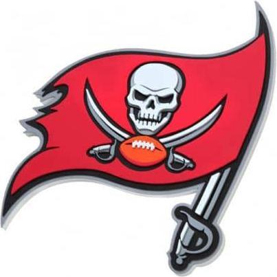 Actual product image Great Branding Tampa Bay Buccaneers FanFoam Super Size Wall Sign 14 x 15