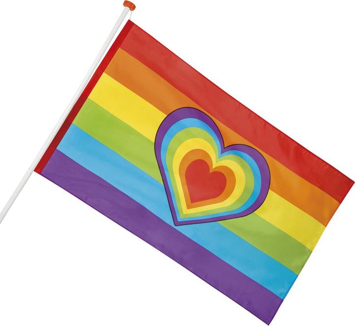 Image du produit Boland Arc-en-Ciel coeur- Peace
