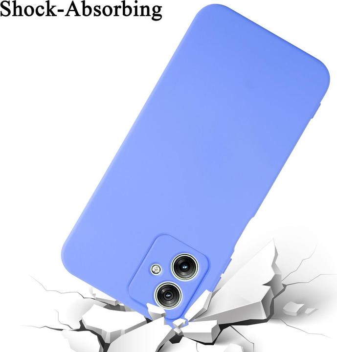 Produktbild Cadorabo Hülle für Motorola Moto G54 TPU im Liquid Schutz Silikon Design (Motorola Moto G54)