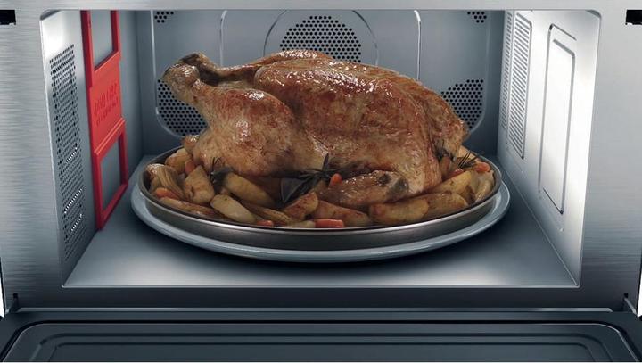 Image du produit Whirlpool MWSC 9133 SX Surface plane Combi-micro-ondes 33 L 1000 W Noir, Acier inoxydable (33 l)