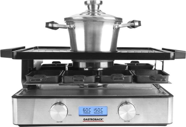 Gastroback Raclette Fondue Advanced Plus