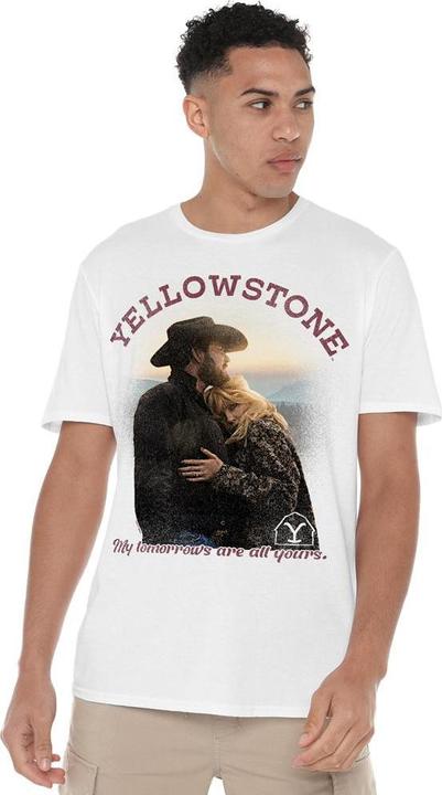 Actual product image Yellowstone Mens Tomorrows Rip & Beth T-Shirt (S)
