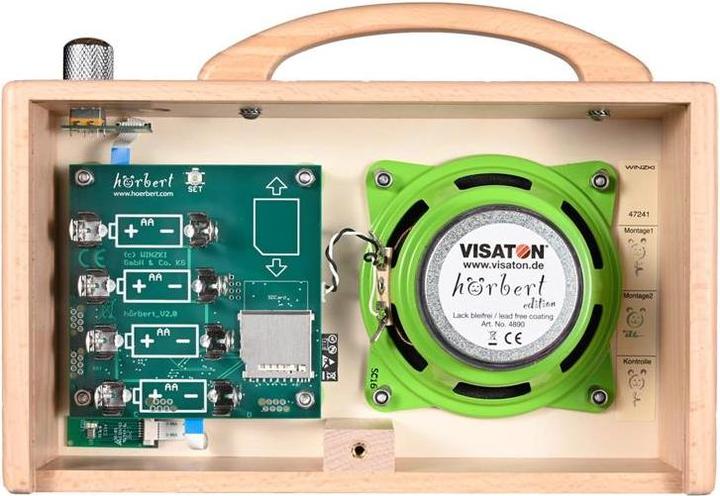 Produktbild Hörbert NEUER - MP3-Player International und Mikrofon