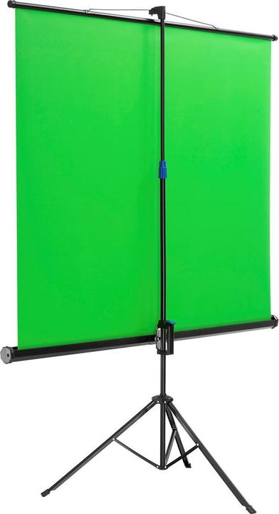 Produktbild Maclean Ständer Green Screen auf Parkplatz, 92", 150x180cm, höhenverstellbar, MC-931 (92", 4:3)