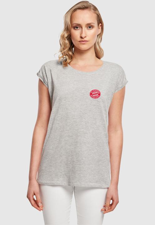Image du produit FC Bayern München Tee-shirt Femme Logo Rouge à Épaules Étendues - 113325 (L)