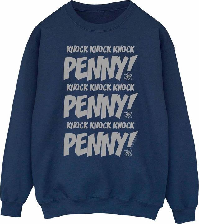 Actual product image Dam Womens/Ladies Knock Knock Penny Sheldon Cotton Sweatshirt (XXL)