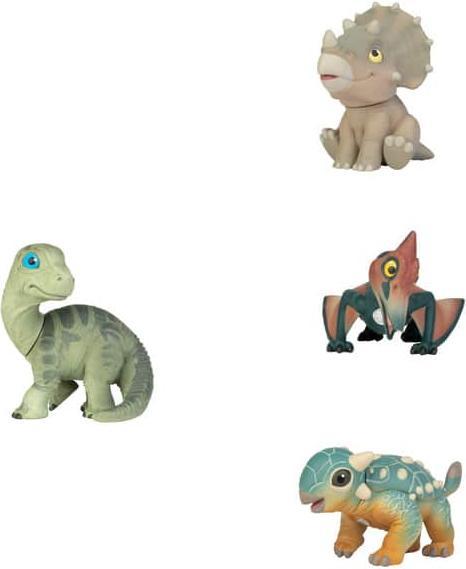 Actual product image Magni Jurassic World Hatchlings Edition eggs with buildable baby dinosaur