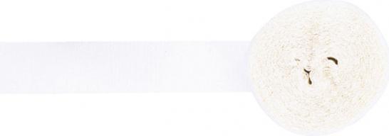 Produktbild Amscan Krepp-Papier weiss 24.7m 4.4cm x 24.7m