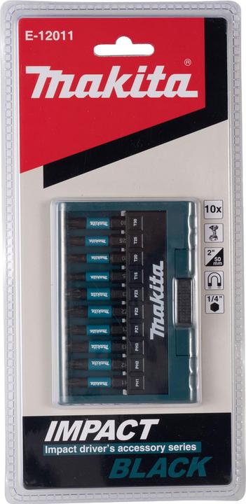 Produktbild Makita Impact Black Bit-Set 10-tlg E-12011 Bit-Set