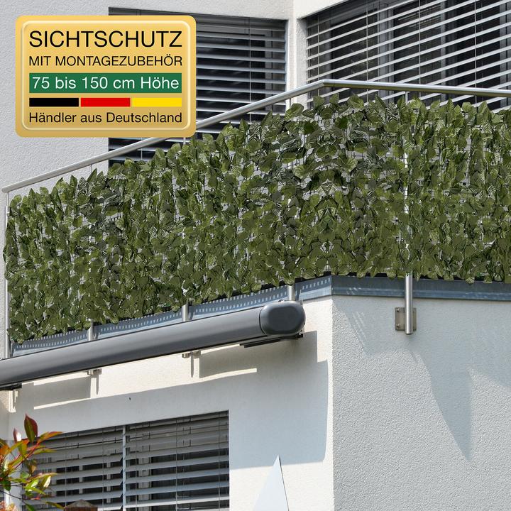 Immagine prodotto Aktivshop Balkon-Sichtschutzhecke (300 cm)