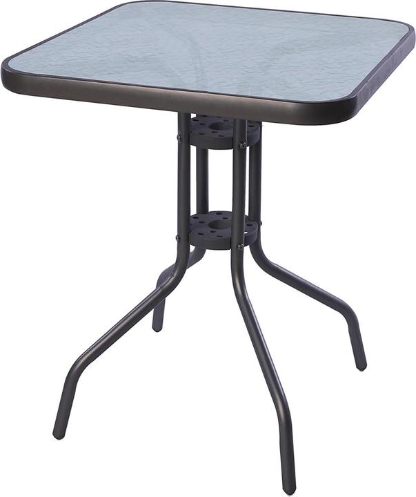 Produktbild Mojawo 4-tlg Bistro Garnitur Bistromöbel Klappstuhl Sitzgruppe Hochlehner (60 cm)
