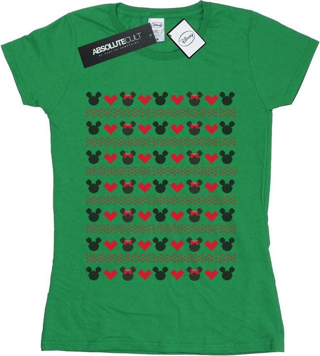 Produktbild Disney Mickey And Minnie Christmas Hearts TShirt (L)