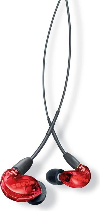 Produktbild Shure In-Ear-Kopfhörer SE215 Pro – Rot (NC, Kabelgebunden)