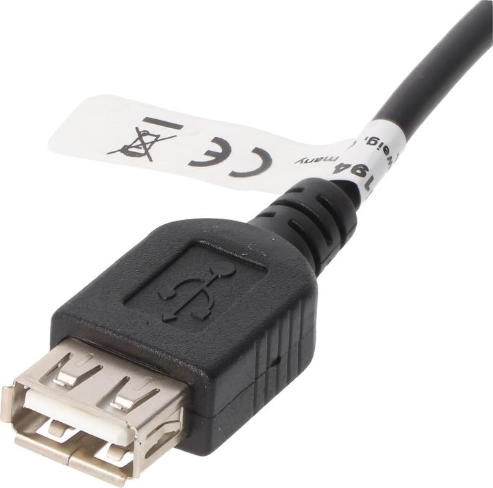 Produktbild AccuCell USB 2.0 Hi-Speed Adapterkabel A Buchse auf Micro B-Stecker (Universal)