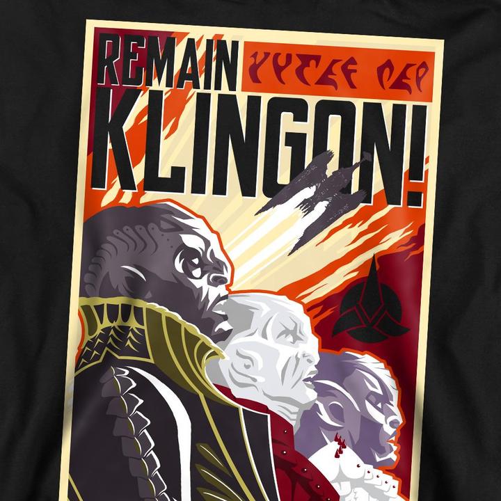Produktbild Universal Textiles Remain Klingon Sweatshirt (L)