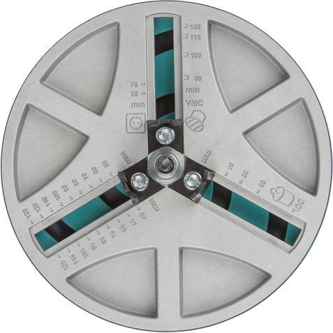 Image du produit wolfcraft Scie cloche réglable, Ø 45-90 mm (90 mm)