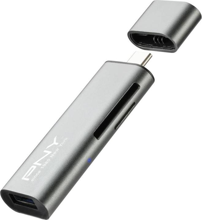 Actual product image PNY USB card reader (USB-C)