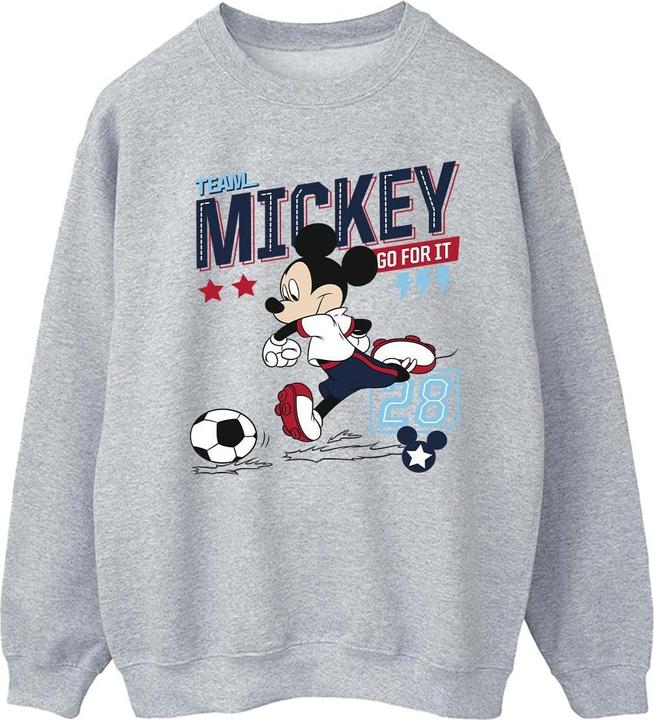 Immagine prodotto Disney Mickey Mouse Team Mickey Football Felpa Uomo (L)