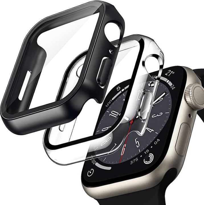 Immagine prodotto Crong Cassa dell'orologio ibrida - Apple Watch 40 mm in vetro (trasparente)