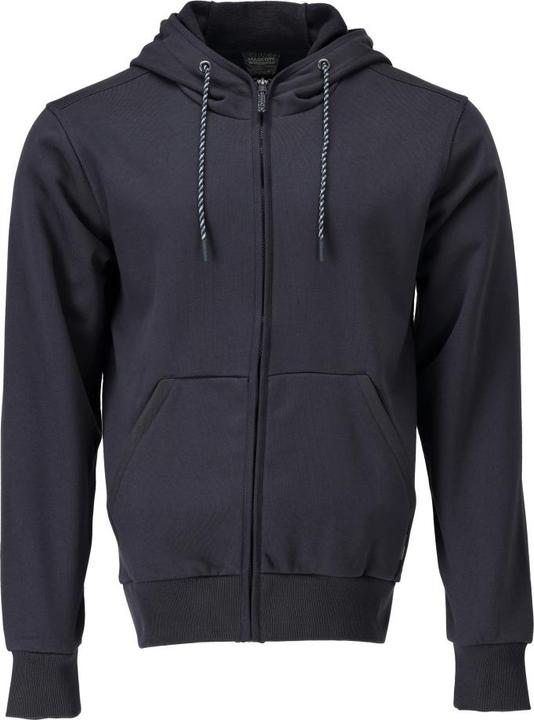 Produktbild Mascot Kapuzensweatshirt mit RV schwarzblau, Gr.S (S)