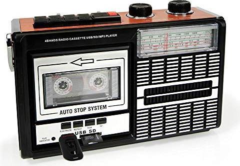 Immagine prodotto Ricatech Registratore a cassette (Registratore a cassette)